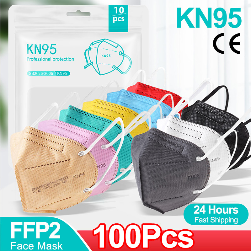 Disposable Surgical Mask - 10-100PCS Mascarillas FFP2 Gesichtsmaske CE-geprüft FPP2