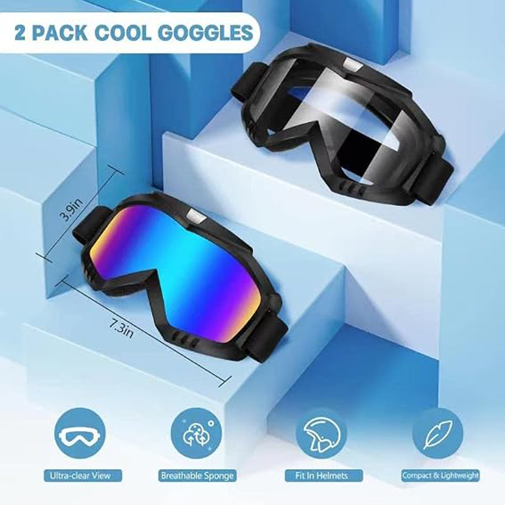 Motocross-Brille mit Mehrschic – Anti Pollution Mask Bewertung und Preis