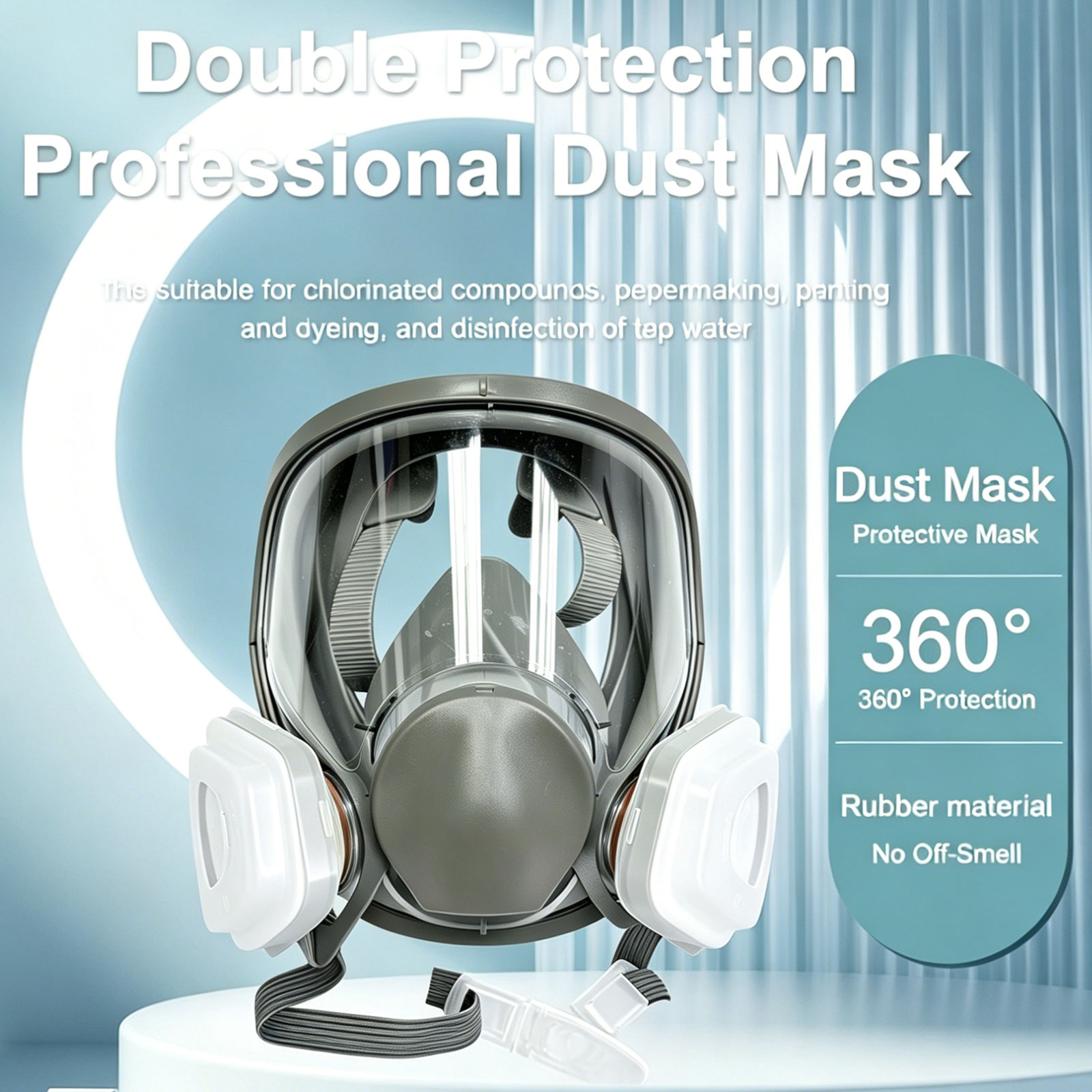 6800 Vollgesichtsmaske mit 306 – Dust Mask Construction Bewertung und Preis