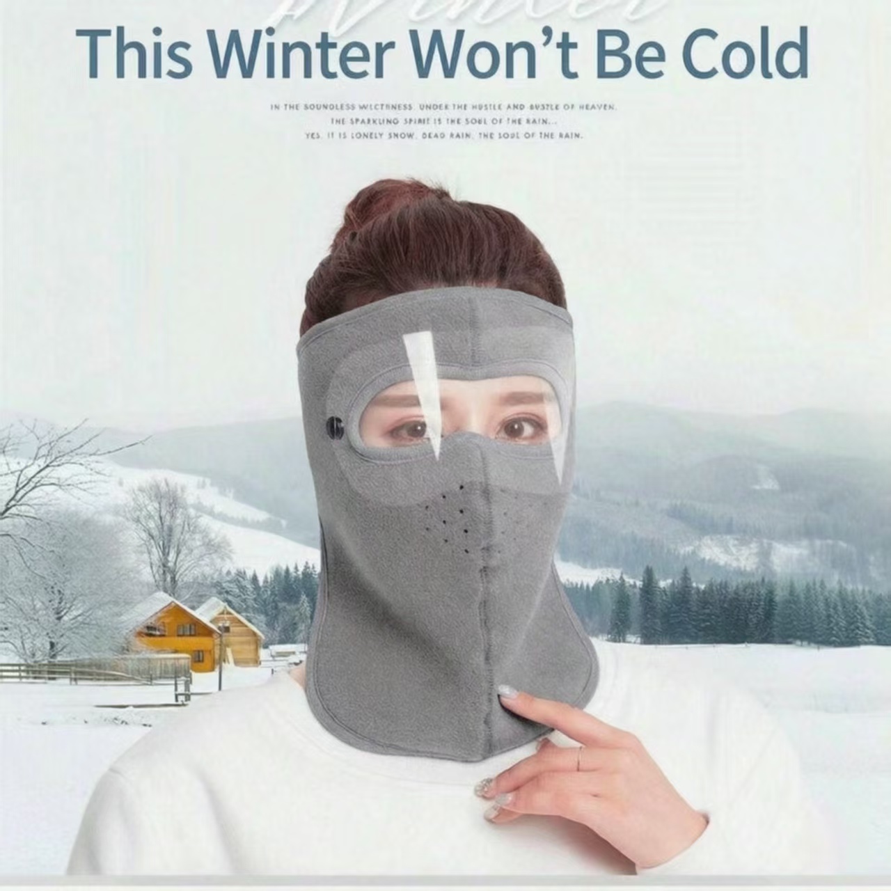 Winter-Vollgesichts-Schutzbril – Anti Pollution Mask Bewertung und Preis