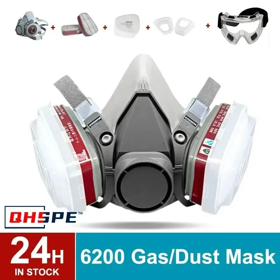 6200 Wiederverwendbare Halbmas – Dust Mask Construction Bewertung und Preis